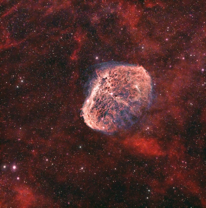 Image of the Crescent Nebula